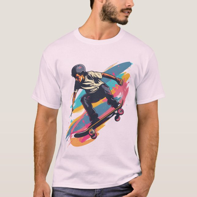 Camiseta básica para hombres (Anverso)