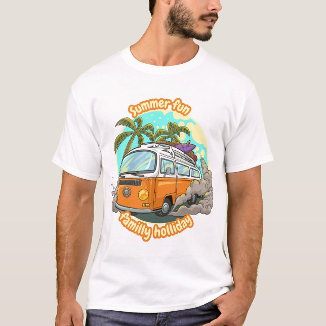 Camiseta básica para hombres (Anverso)