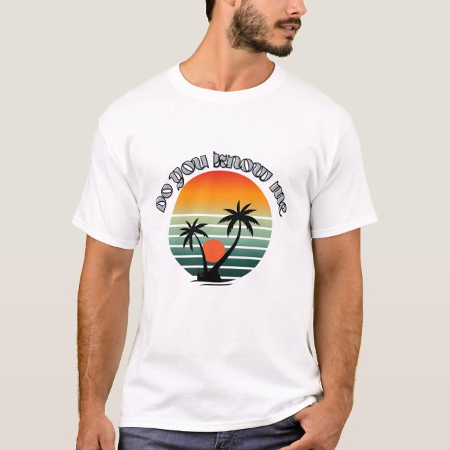 Camiseta básica para hombres (Anverso)