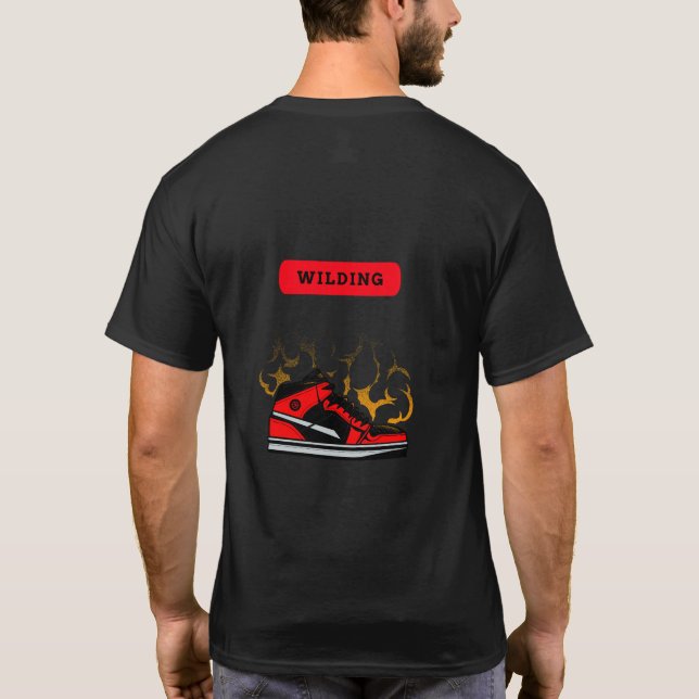 Camiseta básica para hombres (Reverso)