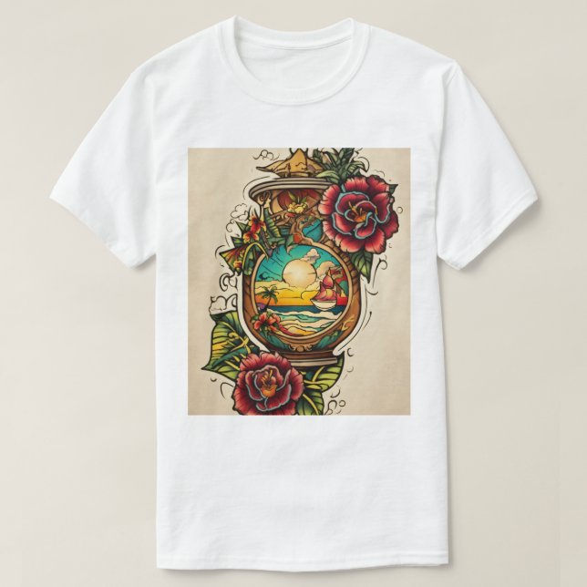 Camiseta básica para hombres (Diseño del anverso)