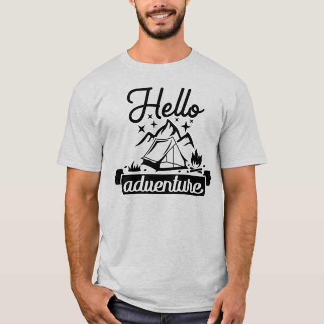Camiseta básica para hombres (Anverso)