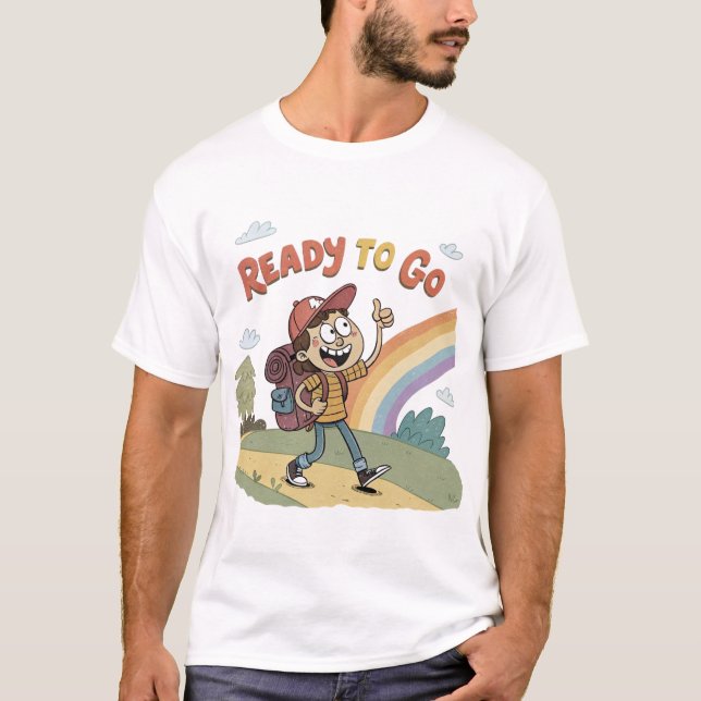 Camiseta básica para hombres (Anverso)