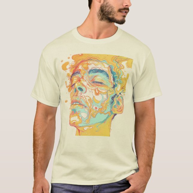 Camiseta básica para hombres (Anverso)