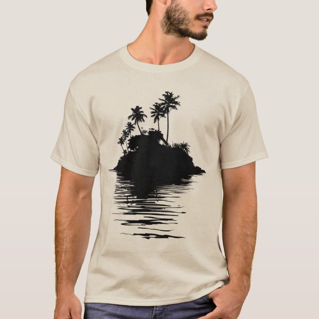 Camiseta básica para hombres (Anverso)