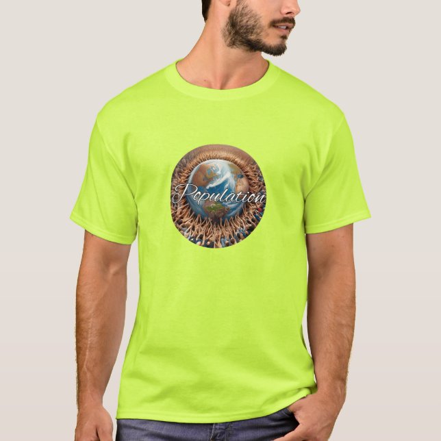 Camiseta básica para hombres (Anverso)