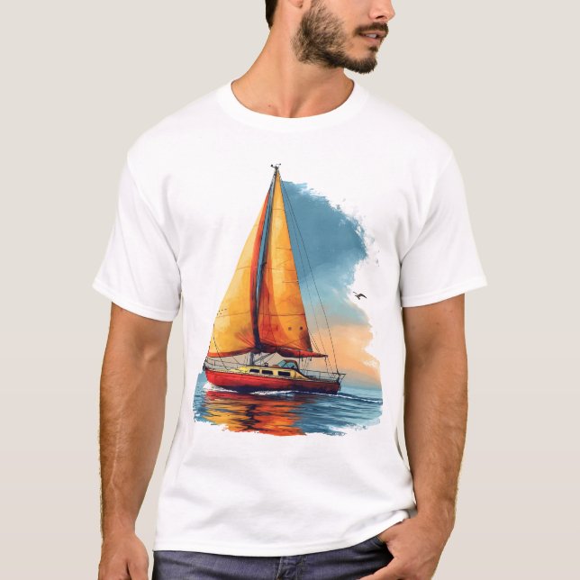 Camiseta básica para hombres (Anverso)