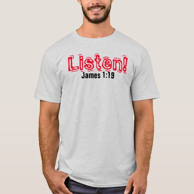 Camiseta básica para hombres (Anverso)