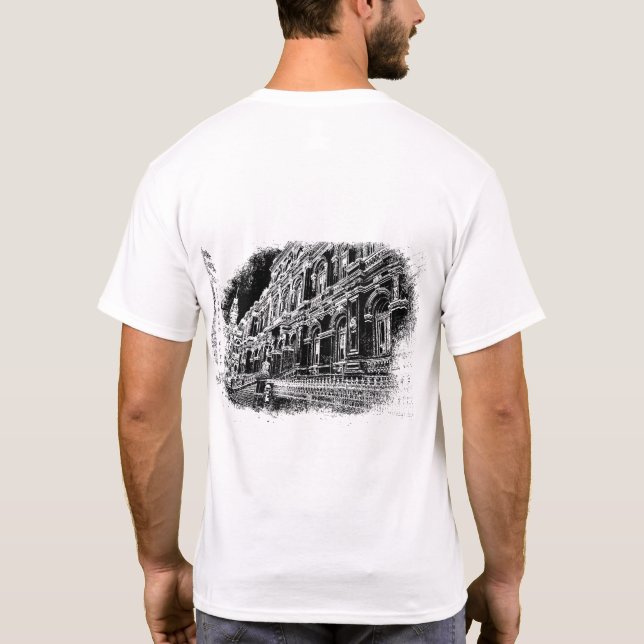 Camiseta básica para hombres (Reverso)