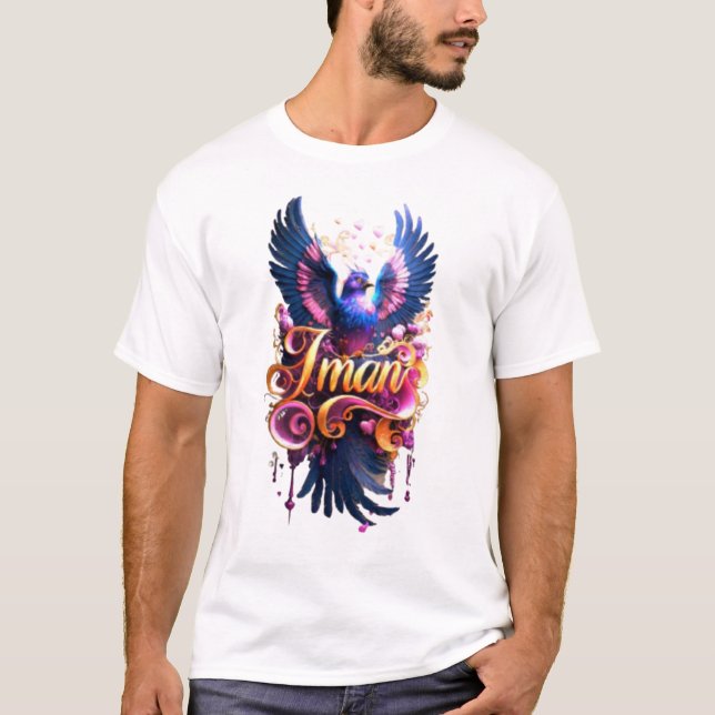 Camiseta básica para hombres (Anverso)