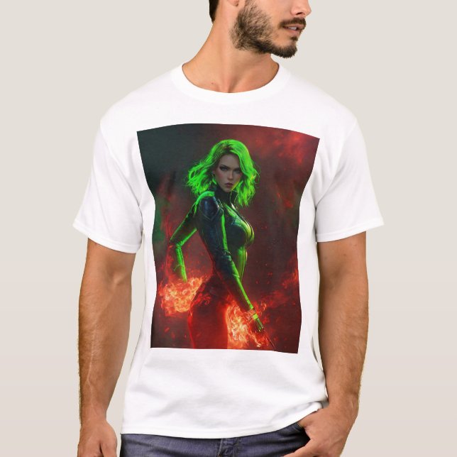 Camiseta básica para hombres (Anverso)