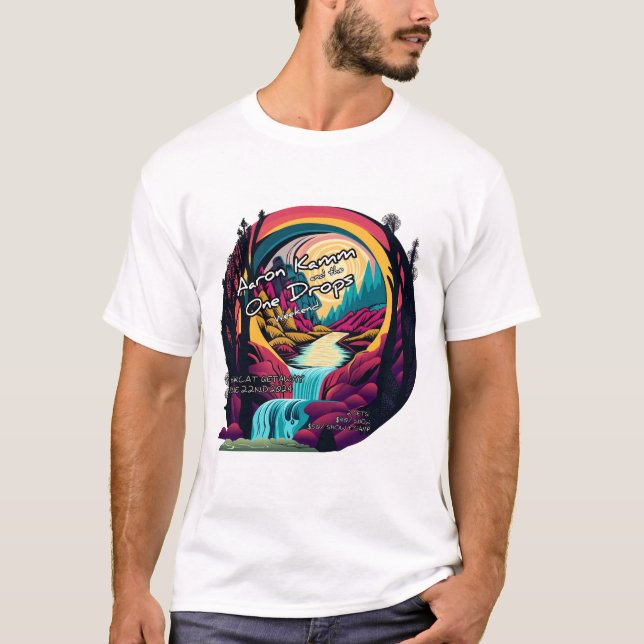 Camiseta básica para hombres (Anverso)
