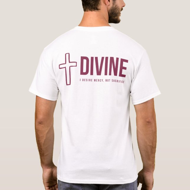 Camiseta básica para hombres (Reverso)