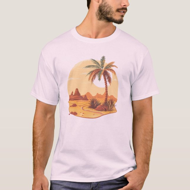 Camiseta básica para hombres (Anverso)