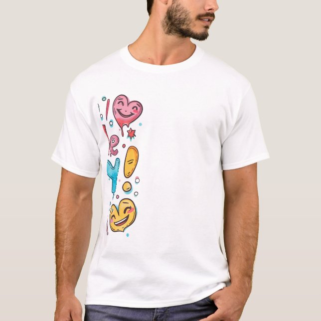 Camiseta básica para hombres (Anverso)