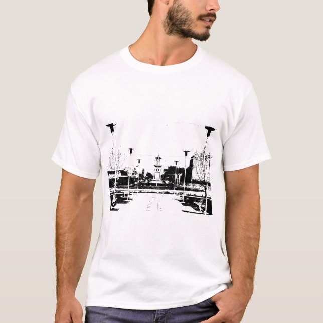 Camiseta básica para hombres (Anverso)