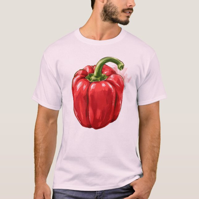 Camiseta básica para hombres (Anverso)