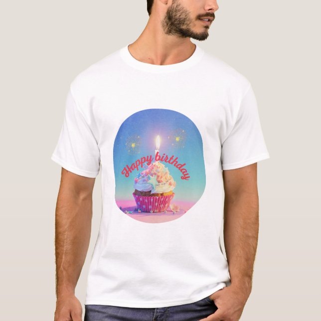 Camiseta básica para hombres (Anverso)