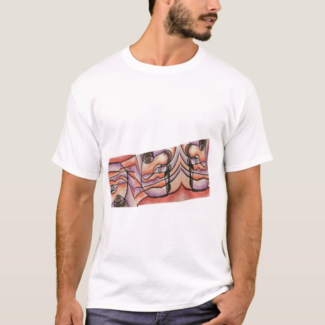 Camiseta básica para hombres (Anverso)