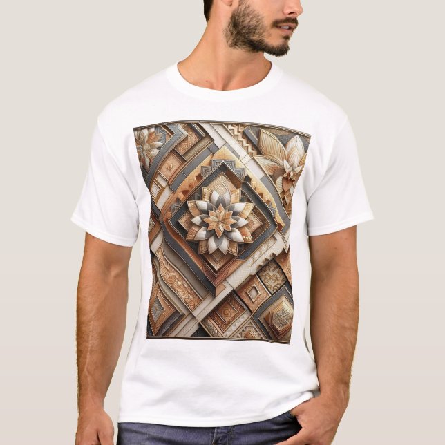 Camiseta básica para hombres (Anverso)