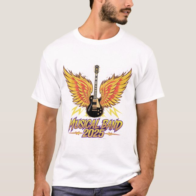 Camiseta básica para hombres (Anverso)