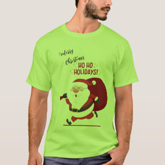 Camiseta básica para hombres de navidad