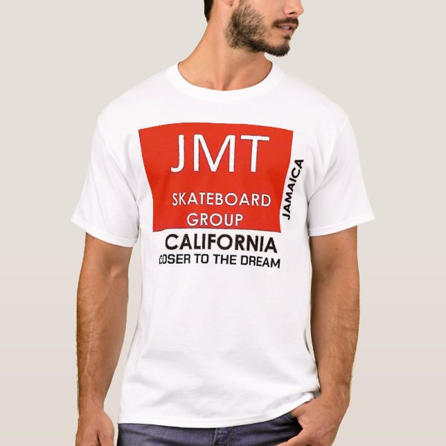 Camiseta básica para hombres del JMT OFICIAL (Anverso)