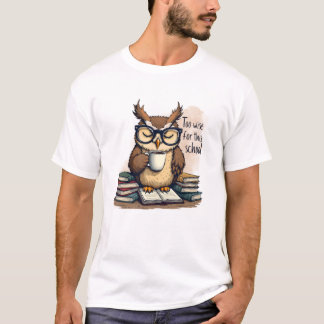 Camiseta básica para hombres divertida 'Demasiado 