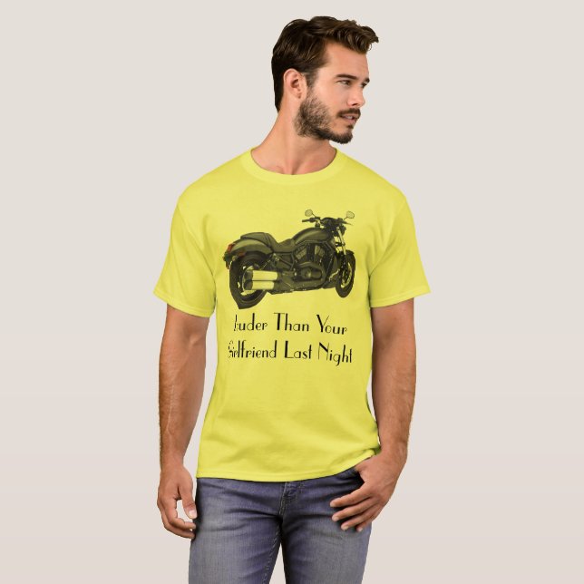 Camiseta básica para hombres - Más fuerte anoche (Anverso completo)