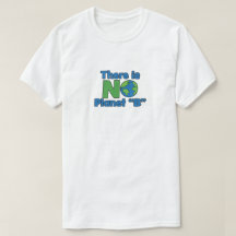 Camiseta básica para hombres sin planeta B