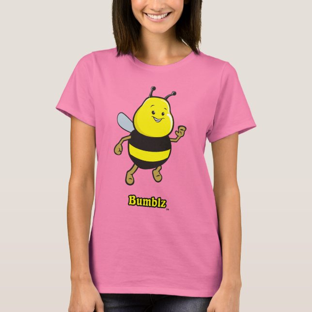 Camiseta básica para las damas de Bumblz (Anverso)