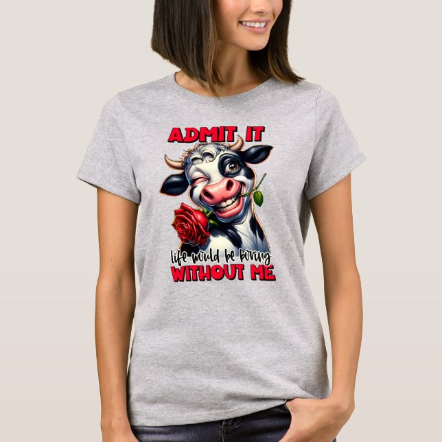 Camiseta básica para mujer (Anverso)