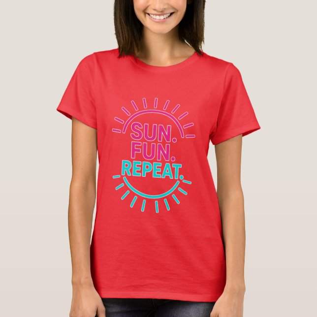 Camiseta básica para mujer (Anverso)