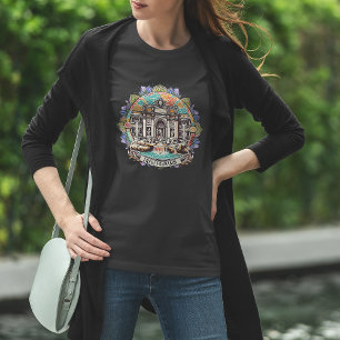 Camiseta básica para mujer de la Fuente Susurrante