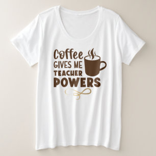 Camiseta básica para mujer talla plus