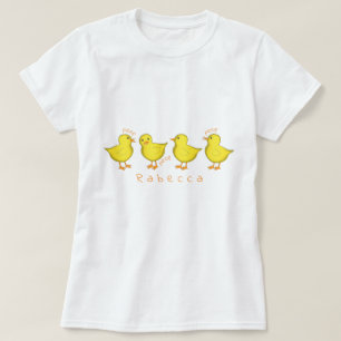 Camiseta básica para mujeres chicks
