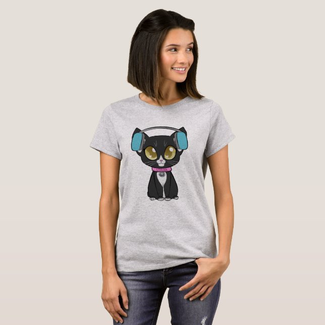 Camiseta básica para mujeres de Sebrina (Anverso completo)
