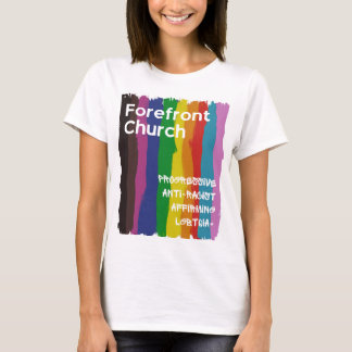 Camiseta básica para mujeres de vanguardia