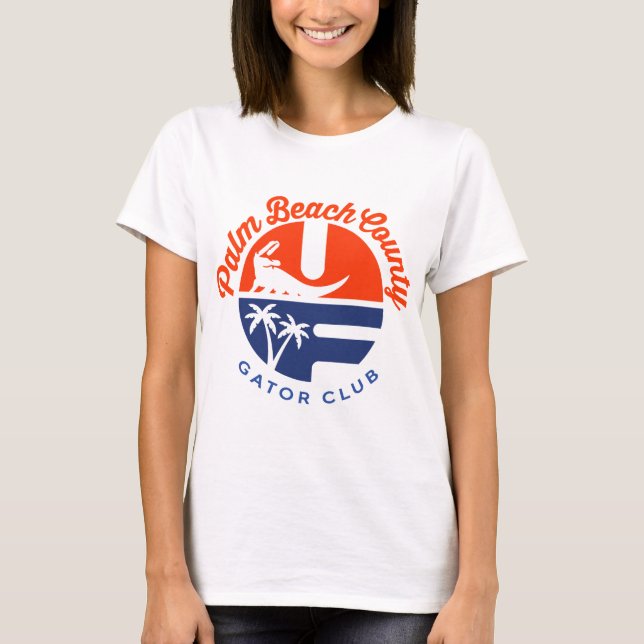 Camiseta básica para mujeres del PBC Gator Club® (Anverso)