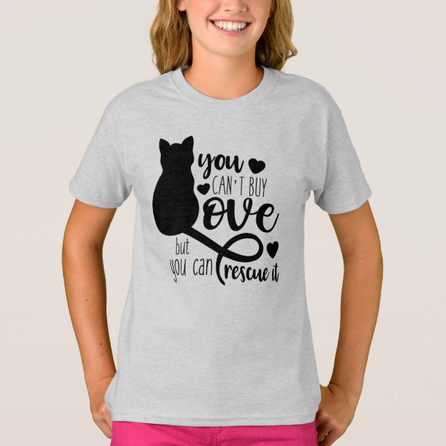Camiseta básica para niñas (Anverso)