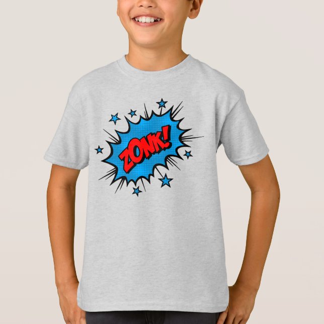 Camiseta básica para niños (Anverso)