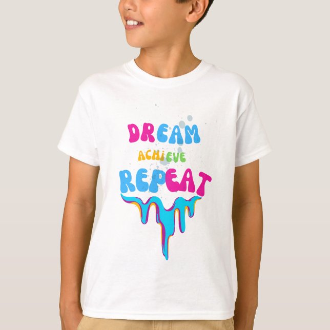 Camiseta básica para niños (Anverso)