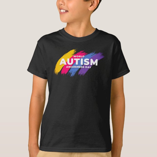 Camiseta básica para niños (Anverso)