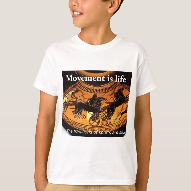 Camiseta básica para niños (Anverso)