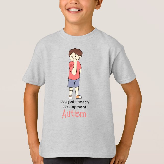 Camiseta básica para niños (Anverso)