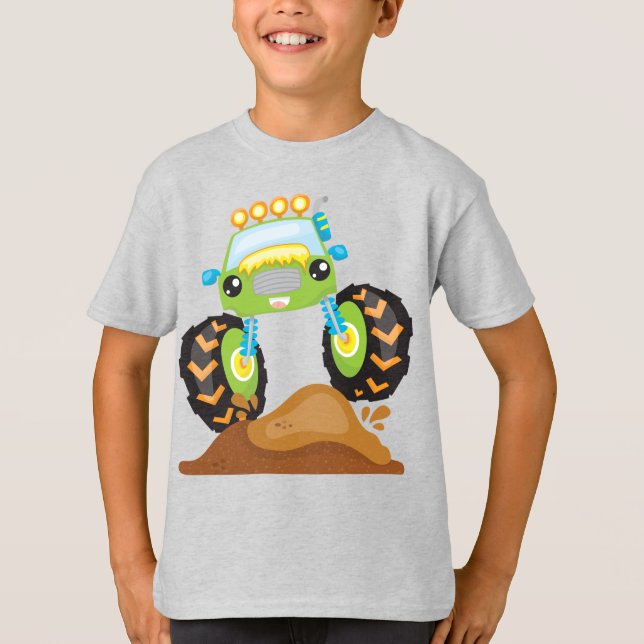 Camiseta básica para niños (Anverso)