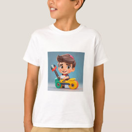 Camiseta básica para niños