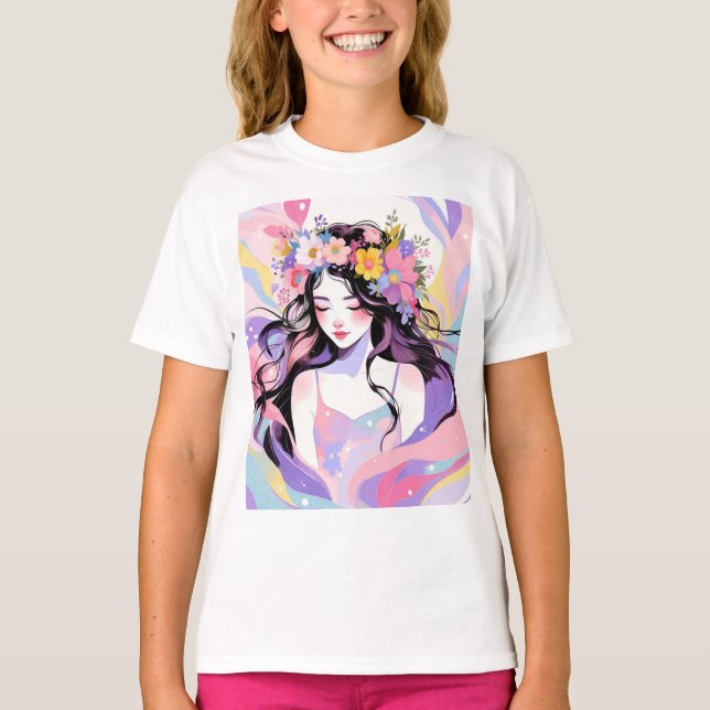 Camiseta básica para niños (Anverso)