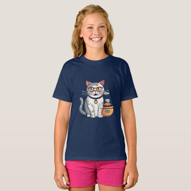 Camiseta básica para niños (Anverso completo)