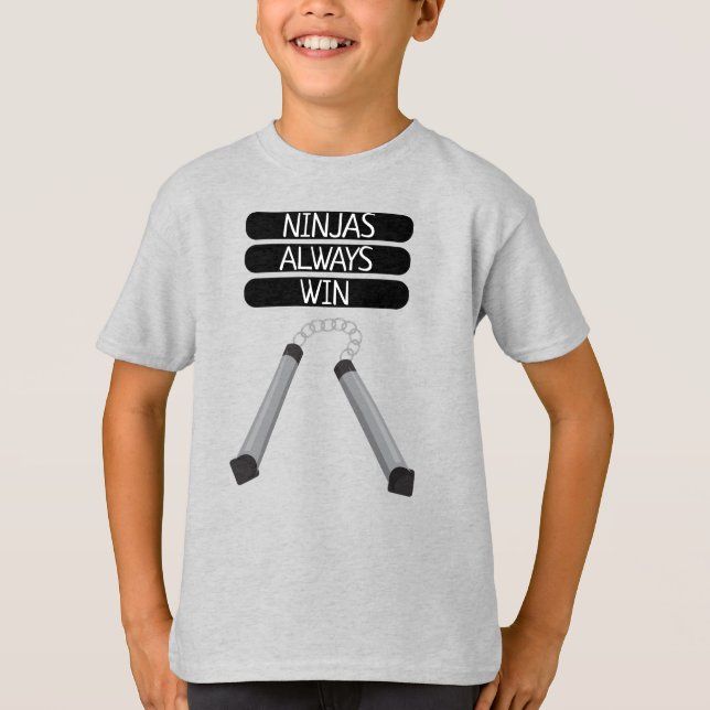 Camiseta básica para niños (Anverso)